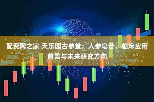 配资网之家 天乐园古参堂：人参皂苷，临床应用前景与未来研究方向